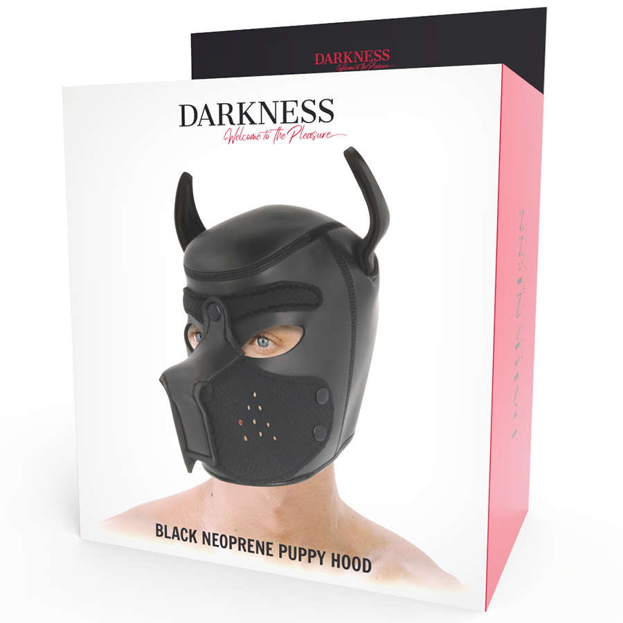 DARKNESS - MÁSCARA PERRO DE NEOPRENO CON HOCICO EXTRAÍBLE M - Imagen 3