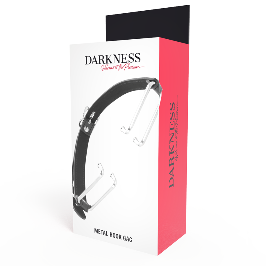 DARKNESS - KNEBEL MIT SCHWARZEM HAKEN – Bild 4