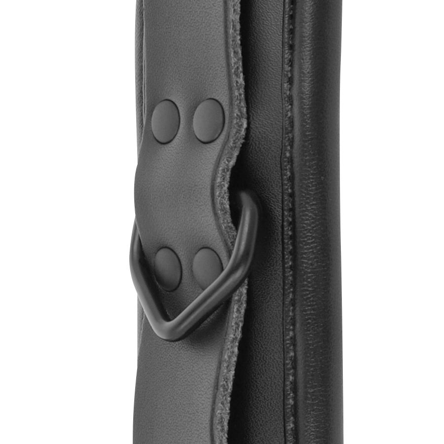 DARKNESS - ESPOSAS AJUSTABLES MANOS LEATHER NEGRO - Imagen 2
