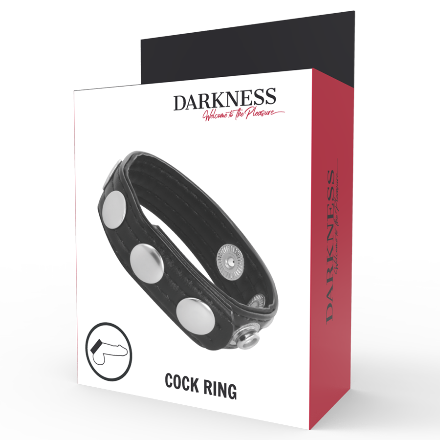DARKNESS - ANNEAU DÉRECTION EN CUIR – Image 3