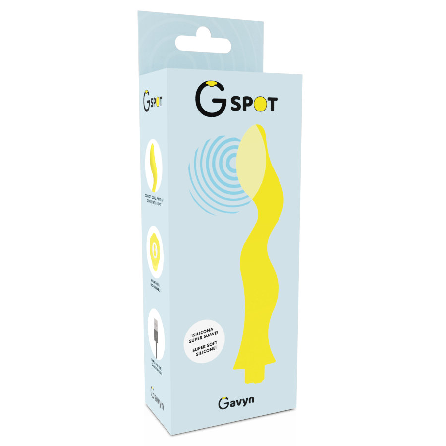 G-SPOT - GAVYN G-SPOT VIBRATEUR JAUNE – Image 4
