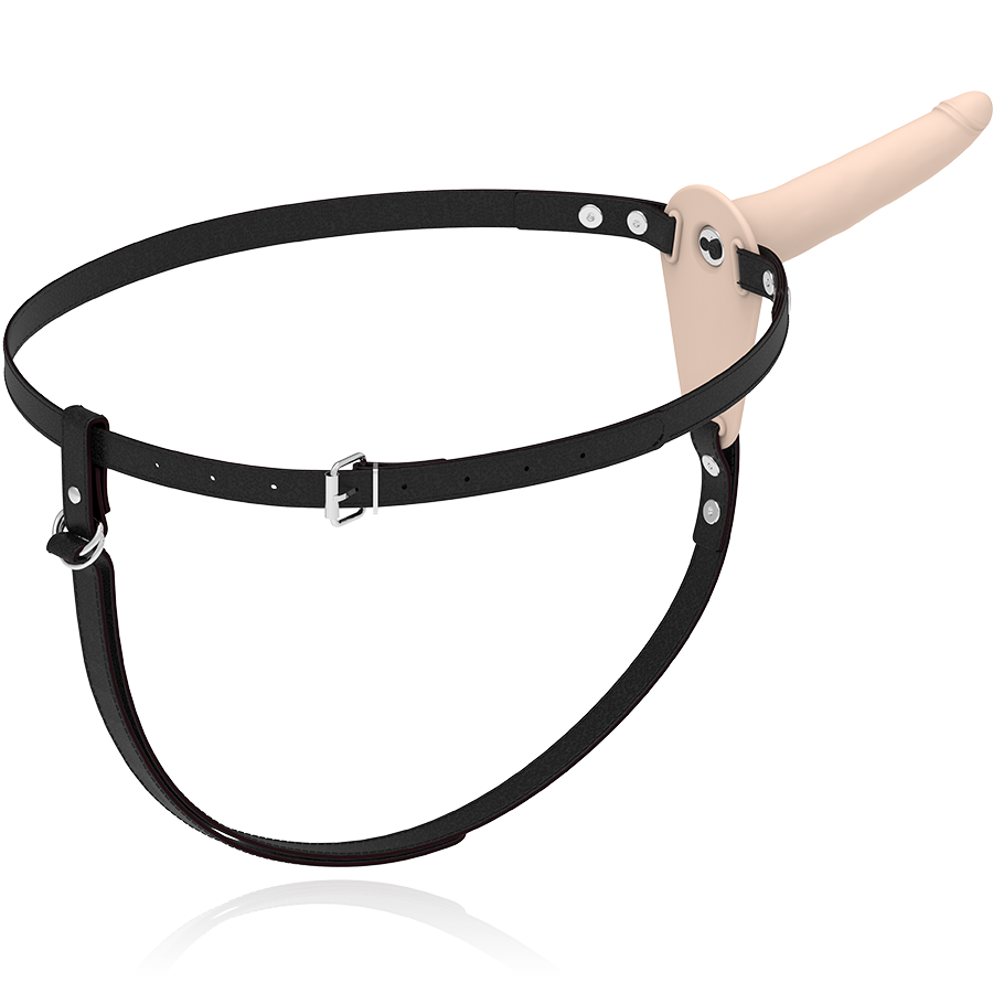 FETISH SUBMISSIVE HARNESS - VIBRADOR SILICONA FLESH 15 CM - Imagen 3