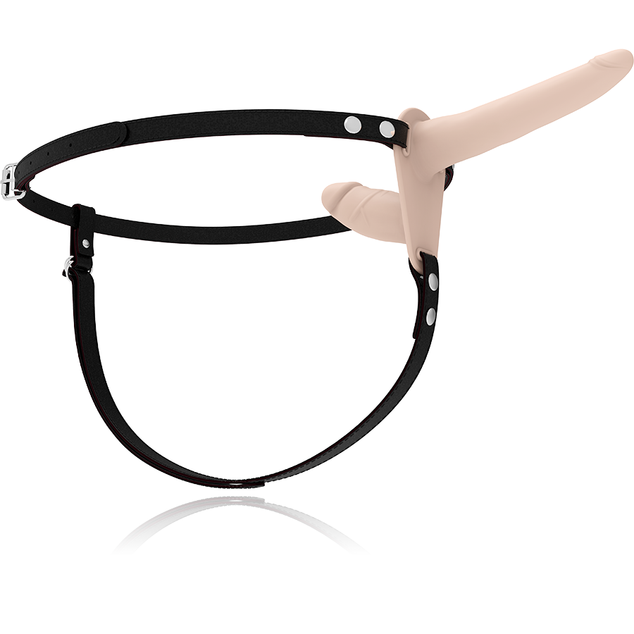 FETISH SUBMISSIVE HARNESS - DOUBLE PENETRATION FLESH UP VIBRATOR - Image 5