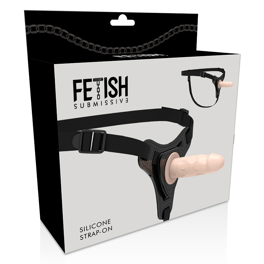 FETISH SUBMISSIVE HARNESS - SILICONE CHAIR RÉALISTE 12,5 CM – Image 3