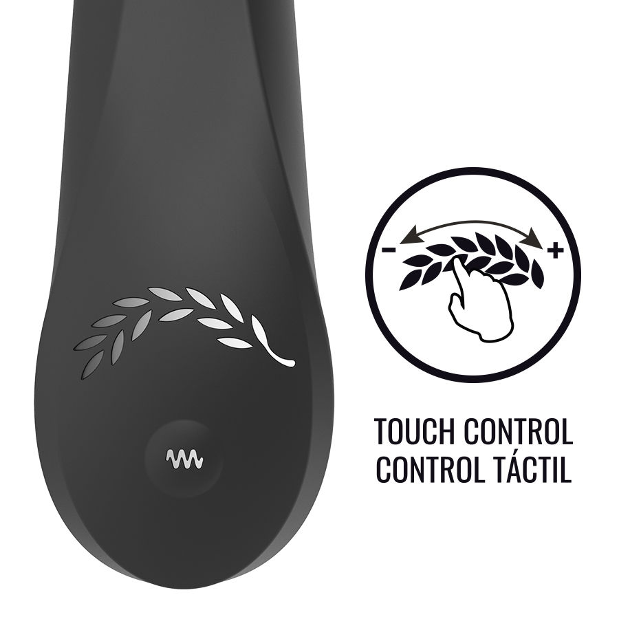 BLACK&SILVER - KEAN VIBRATOR TOUCH-STEUERUNG – Bild 3