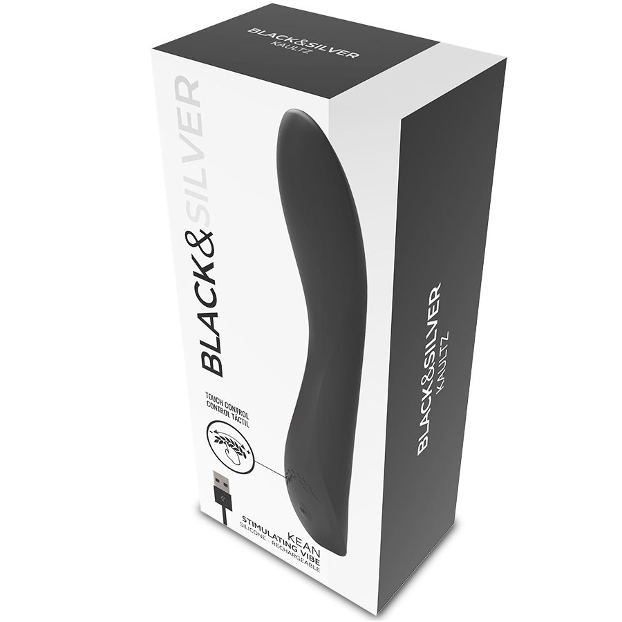 BLACK&SILVER - KEAN VIBRATOR TOUCH-STEUERUNG – Bild 9