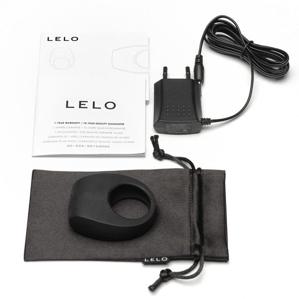 LELO - ANNEAU VIBRATEUR TOR II NOIR – Image 3