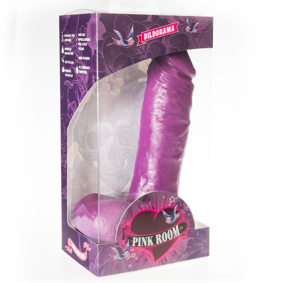 PINK ROOM - ANTON DILDO REALISTICO VIOLA 21,5 CM - immagine 2