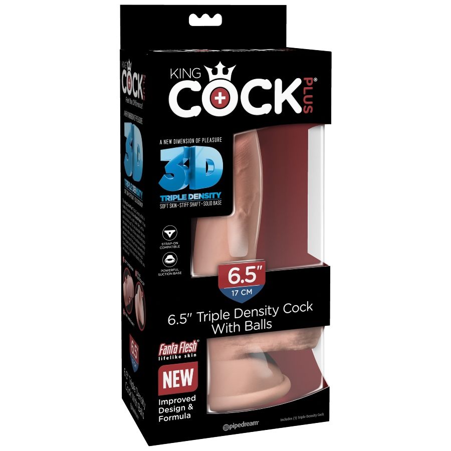 KING COCK - DREIFACHER DICHTEHAHN 14 CM – Bild 6