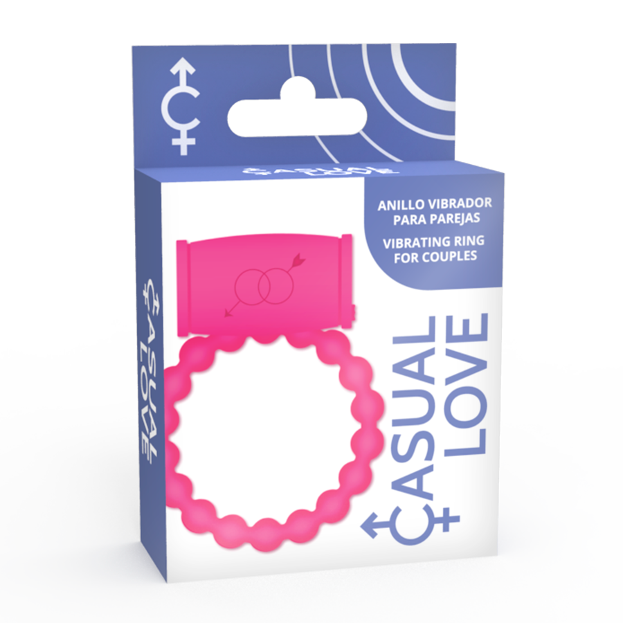 CASUAL LOVE - BAGUE VIBRATRICE 25 ROSE – Image 2