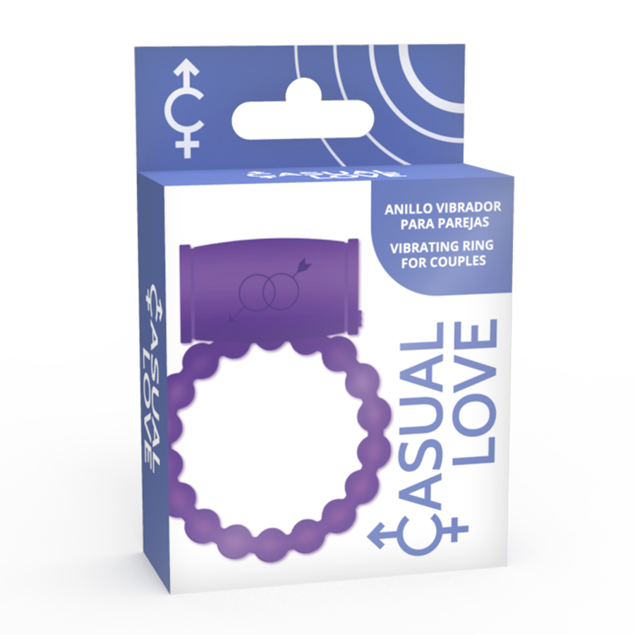 CASUAL LOVE - ANNEAU VIBRATEUR COUPLE 25 VIOLET – Image 3