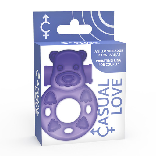 CASUAL LOVE - BAGUE DE VIBRATEUR 26 LILAC BUNNY – Image 3