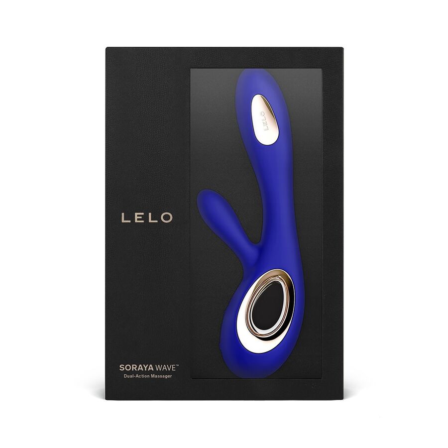 LELO - SORAYA WAVE VIBRATEUR RABBIT BLEU NUIT – Image 3