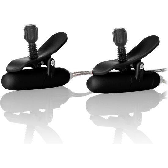 CALEXOTICS - VIBR TEASERS CHAUFFANT NIPPLE NOIR – Image 2
