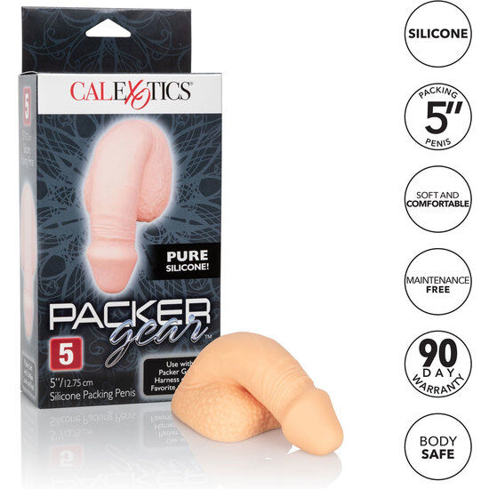 CALEXOTICS - EMBALAGEM DE SILICONE PÊNIS 12.75 CM CARNE - Image 5