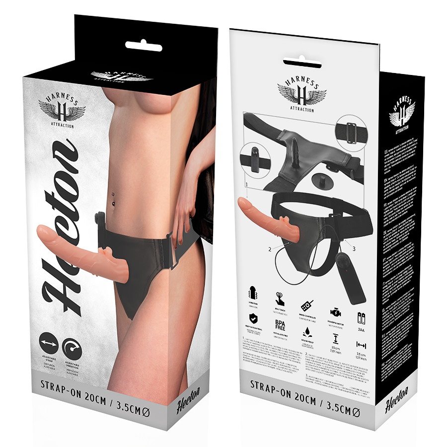 HARNESS ATTRACTION - RNES VIBRADOR HECTOR 20 CM -O- 3,5 CM - Image 4