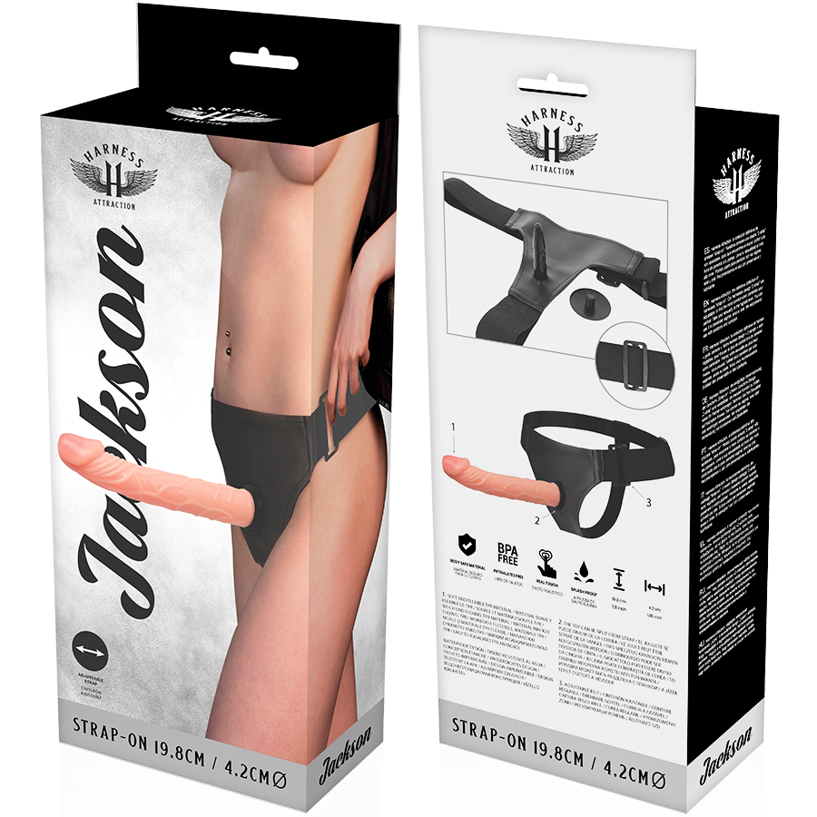 HARNESS ATTRACTION - ARNÉS JACKSON 19.8 CM -O- 4.2 CM - Imagen 5