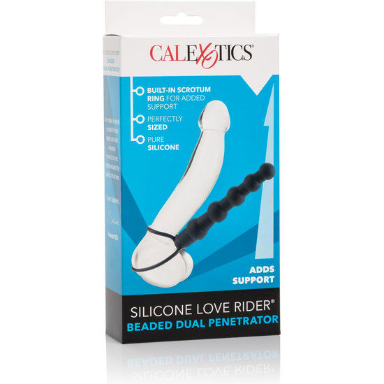 CALEXOTICS - PERLE DOUBLE PÉNÉTRATEUR NOIR – Image 2