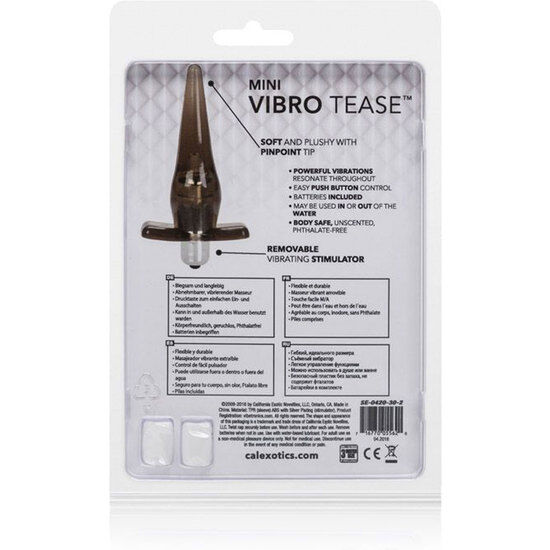 CALEXOTICS - MINI VIBRO TEASE BLACK - Image 2