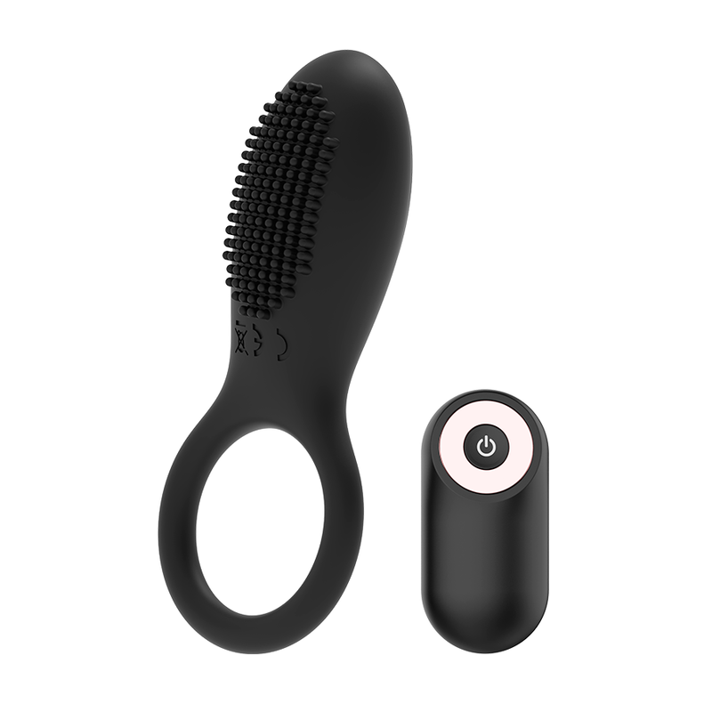COQUETTE CHIC DESIRE - COCKRING TÉLÉCOMMANDE RECHARGEABLE NOIR/ OR – Image 7