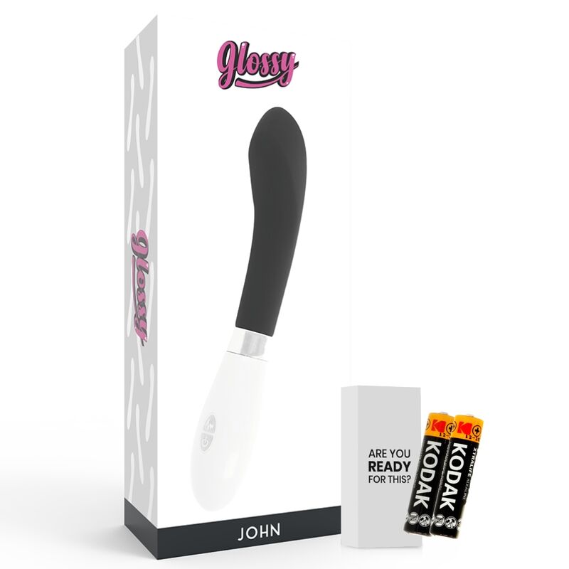 GLOSSY - JOHN VIBRATORE NERO - immagine 6