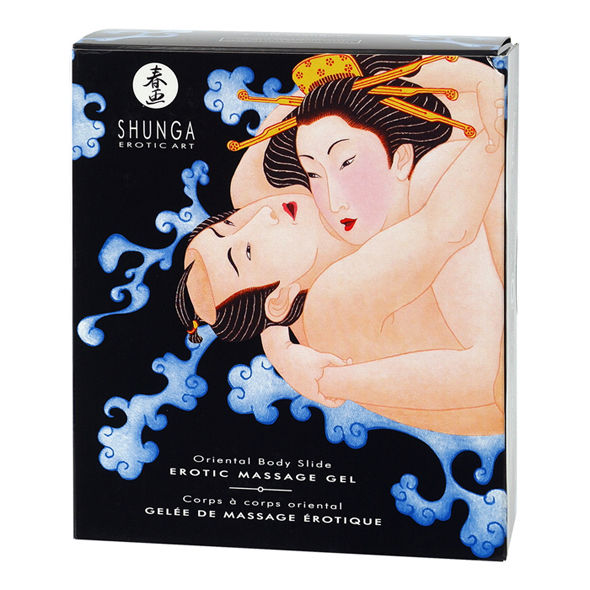 SHUNGA - GEL DE MASSAGE ÉROTIQUE ORIENTAL CORPS À CORPS AUX FRUITS EXOTIQUES – Image 2