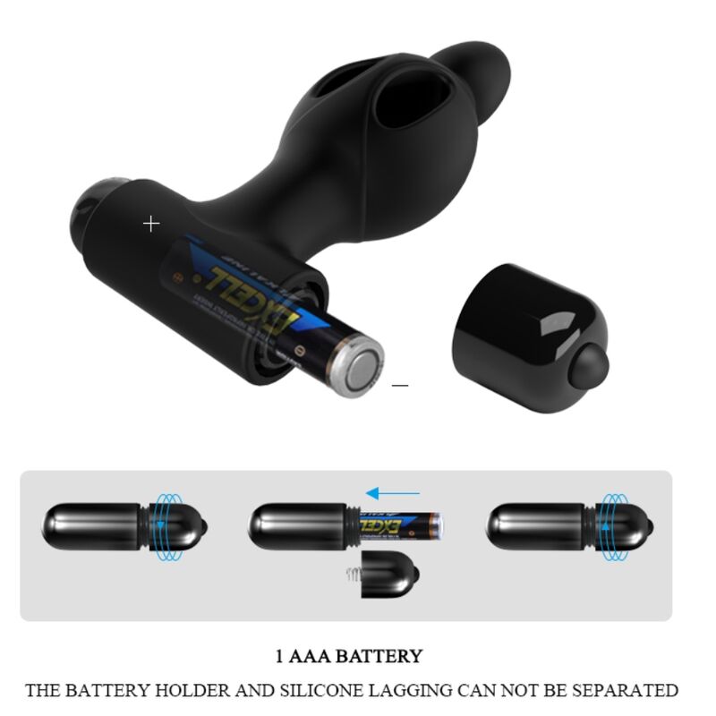 MR PLAY - PLUG ANAL DE SILICONA CON VIBRACIÓN - Imagen 6