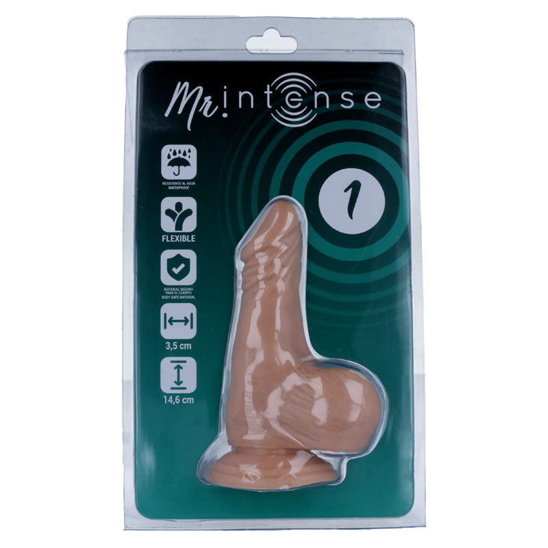 MR INTENSE - 1 PENE REALÍSTICO 14.6 CM -O- 3.5 CM - Imagen 2