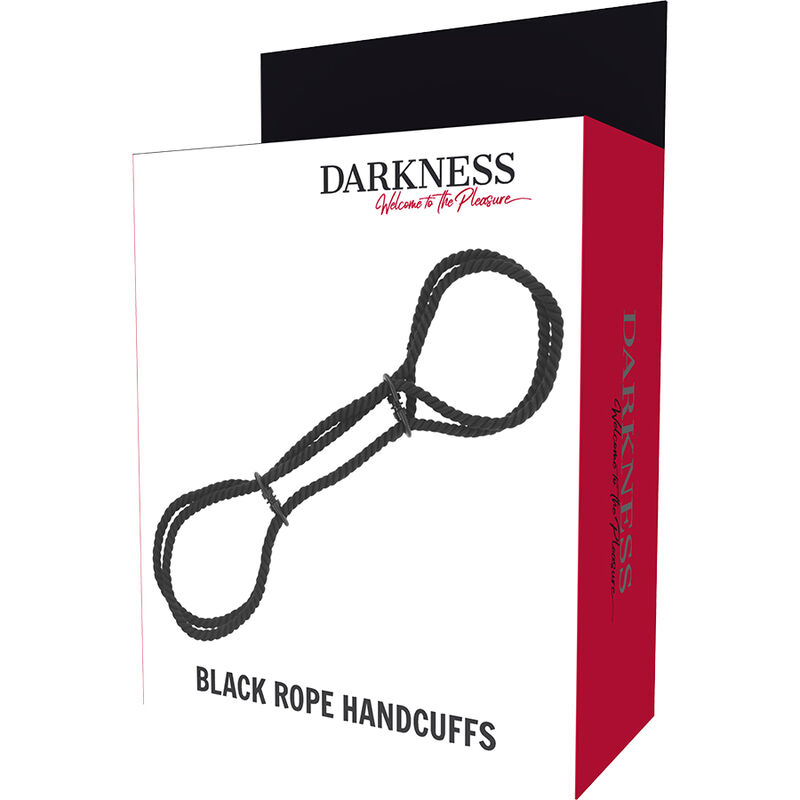 DARKNESS - ESPOSAS MANOS O TOBILLOS CUERDA 100% ALGODON - Imagen 2