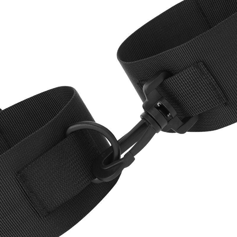 DARKNESS - POLSINI ALLA CAVIGLIA IN NYLON NERO - immagine 4