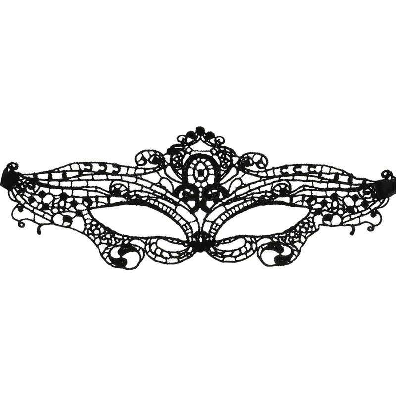 COQUETTE CHIC DESIRE - LACE MASK BLACK - Image 2