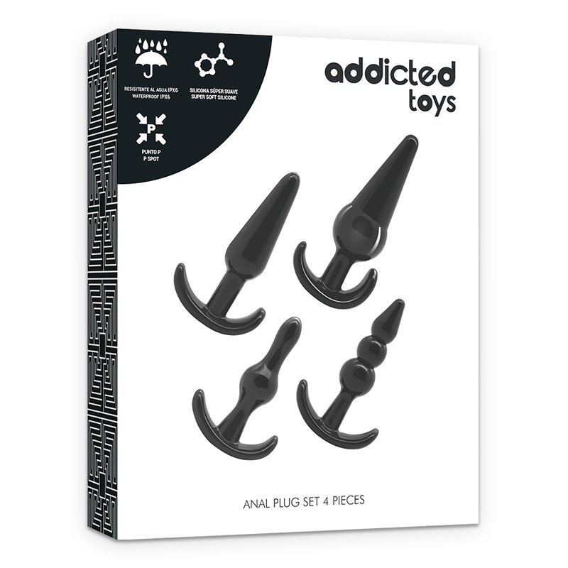 ADDICTED TOYS - SET DI 4 TAPPI ANALI - immagine 12