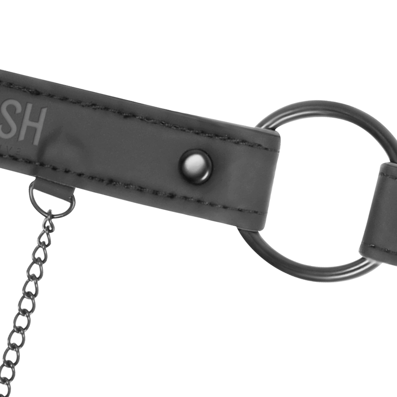 FETISH SUBMISSIVE - GAG RING WITH NIPPLE CLAMPS - Image 6