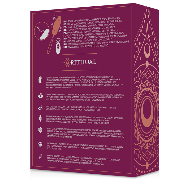 RITHUAL - PRIYA EGG FERNBEDIENUNG G-SPOT + VIBRATION – Bild 7