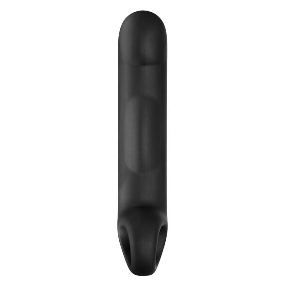 ELECTRASTIM - DILDO IN SILICONE NERO OVID - immagine 6