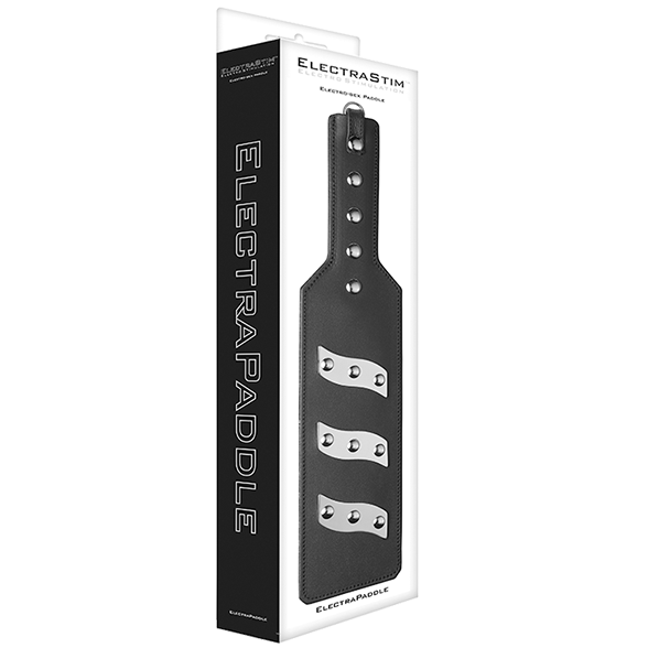 ELECTRASTIM - PAGAIE EN CUIR ELECTRAPADDLE – Image 2