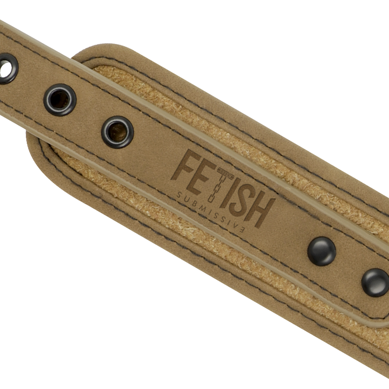 FETISH SUBMISSIVE ORIGIN - COLLANA A CATENA RIVESTITA IN NEOPRENE - immagine 10