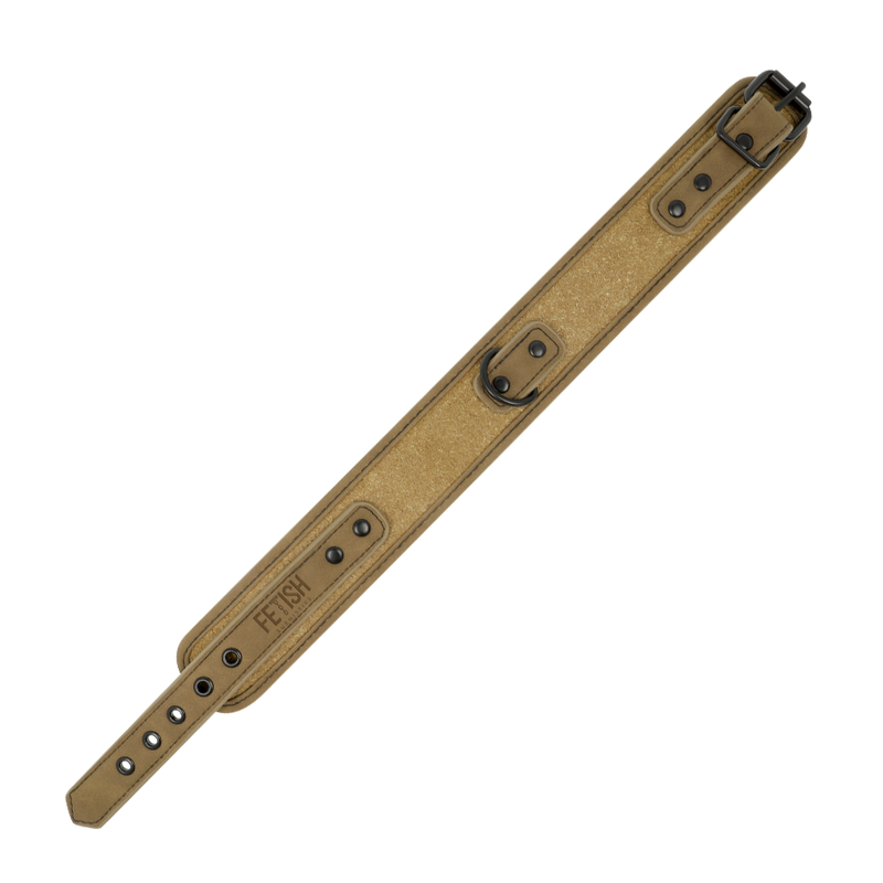 FETISH SUBMISSIVE ORIGIN - COLLANA A CATENA RIVESTITA IN NEOPRENE - immagine 5