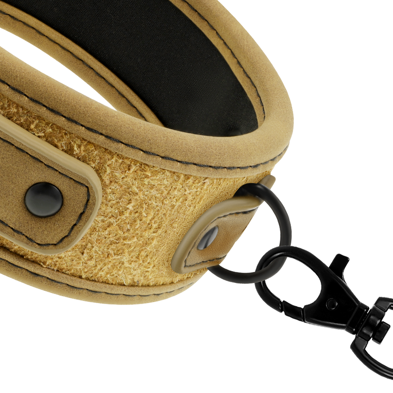 FETISH SUBMISSIVE ORIGIN - COLLANA A CATENA RIVESTITA IN NEOPRENE - immagine 9