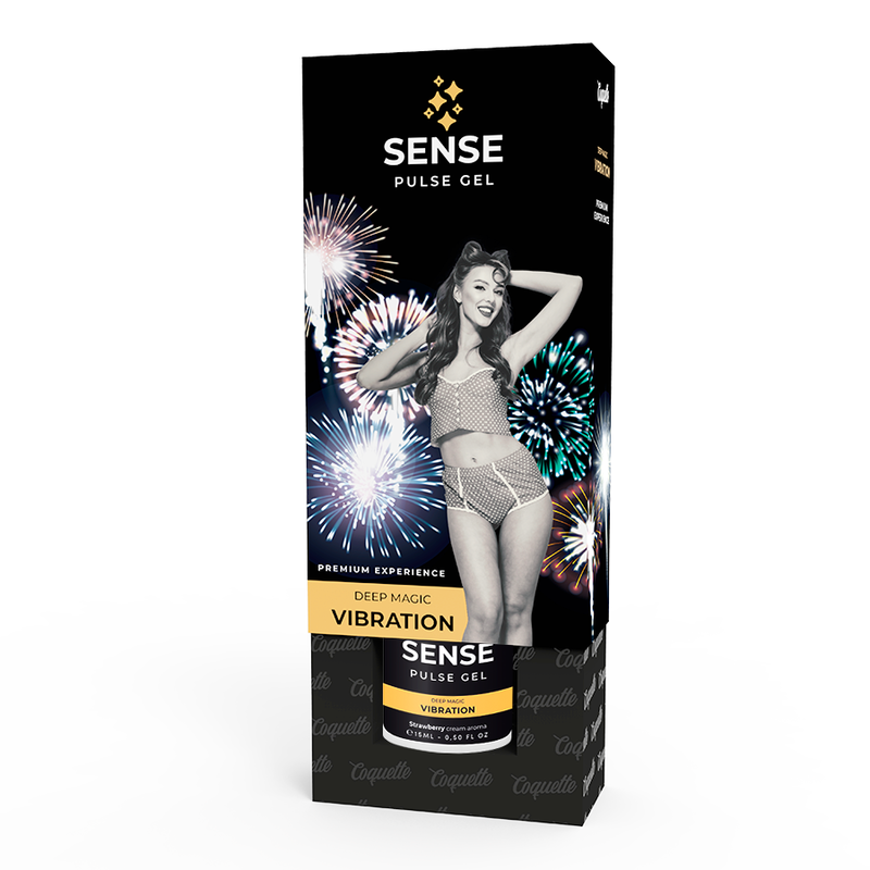 COQUETTE CHIC DESIRE - PULSE ERDBEER VIBRATIONSGEL PREMIUM FLÜSSIGKEIT 15ML – Bild 3