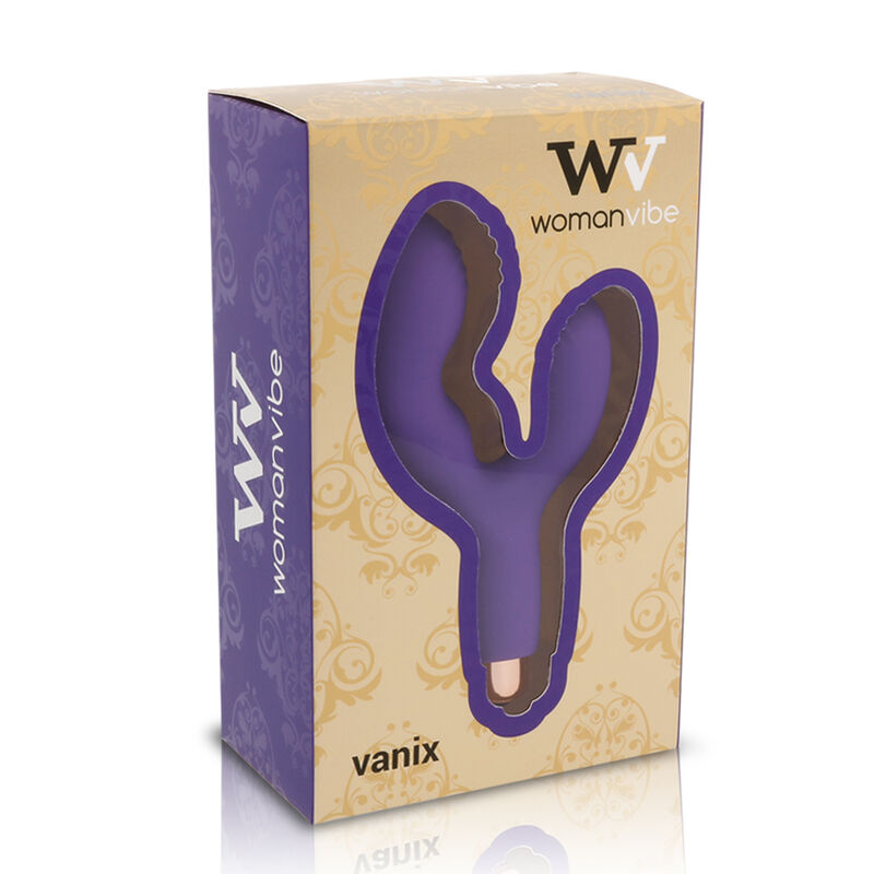 WOMANVIBE - VANIX VIBRATOR STIMULATOR SILICONE – Image 2