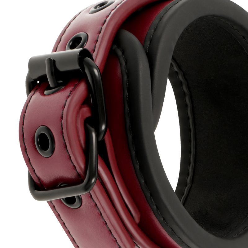 FETISH SUBMISSIVE DARK ROOM - ALGEMAS DE COURO VEGANO COM FORRO DE NEOPRENE - Image 5