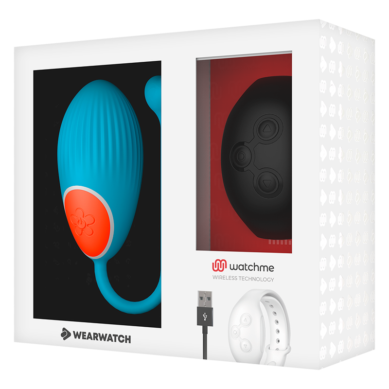 WEARWATCH - TÉLÉCOMMANDE WATCHME TECHNOLOGIE BLEU OEUF / JET – Image 4