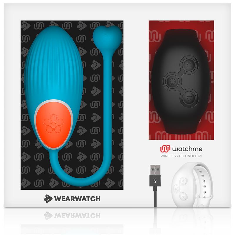 WEARWATCH - TÉLÉCOMMANDE WATCHME TECHNOLOGIE BLEU OEUF / JET – Image 2