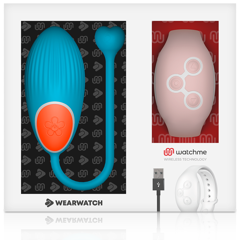 WEARWATCH - TÉLÉCOMMANDE WATCHME TECHNOLOGIE OEUF BLEU / ROSE – Image 3