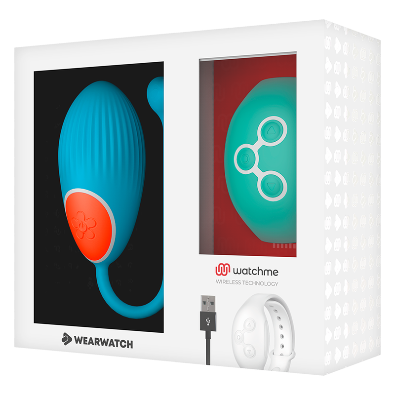 WEARWATCH - HUEVO CONTROL REMOTO TECHNOLOGY WATCHME AZUL / AGUAMARINA - Imagen 3