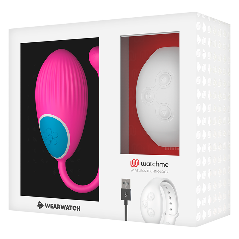 WEARWATCH - WATCHME-TECHNOLOGIE FERNBEDIENUNG EGG FUCHSIA / NIVEO – Bild 7