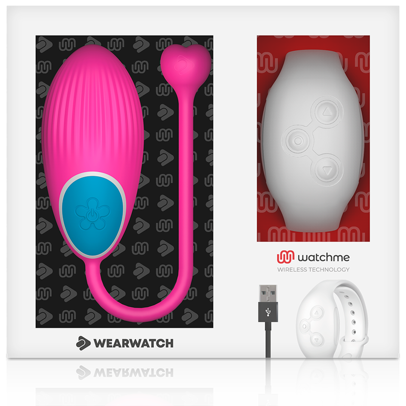 WEARWATCH - WATCHME-TECHNOLOGIE FERNBEDIENUNG EGG FUCHSIA / NIVEO – Bild 4