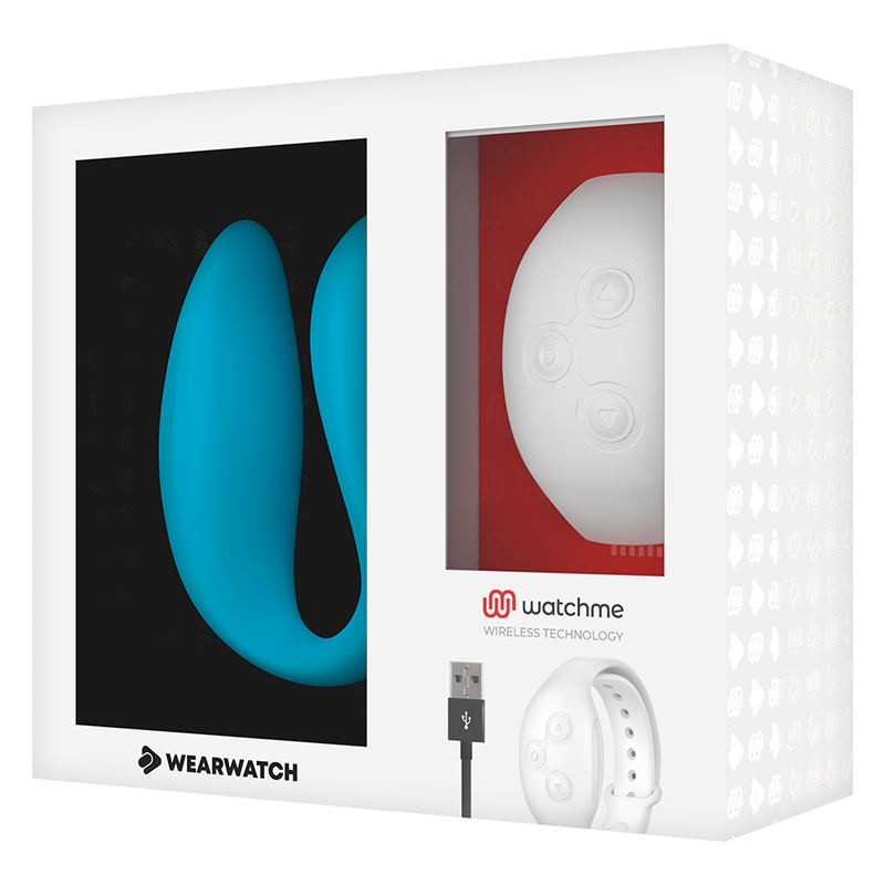 WEARWATCH - VIBRADOR DE TECNOLOGIA DUAL WATCHME INDIGO/NEVE - Image 5
