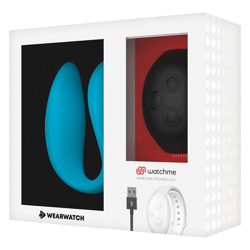 WEARWATCH - WATCHME DUAL TECHNOLOGY VIBRATOR INDIGO / JET – Bild 4